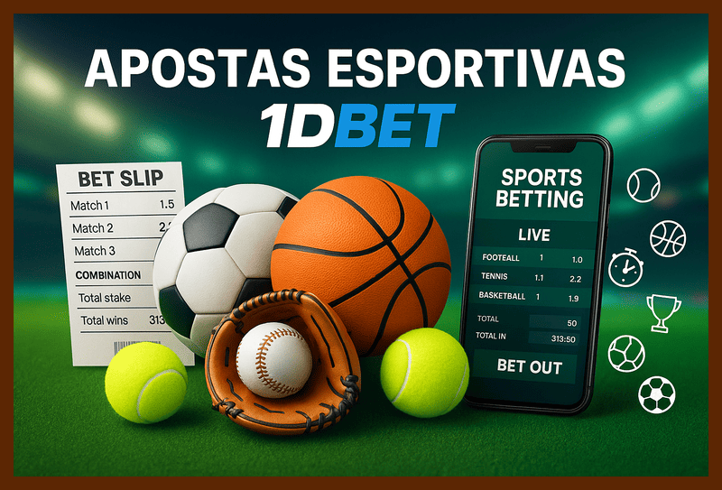 Aposte em apostas esportivas no cassino online 1DBET