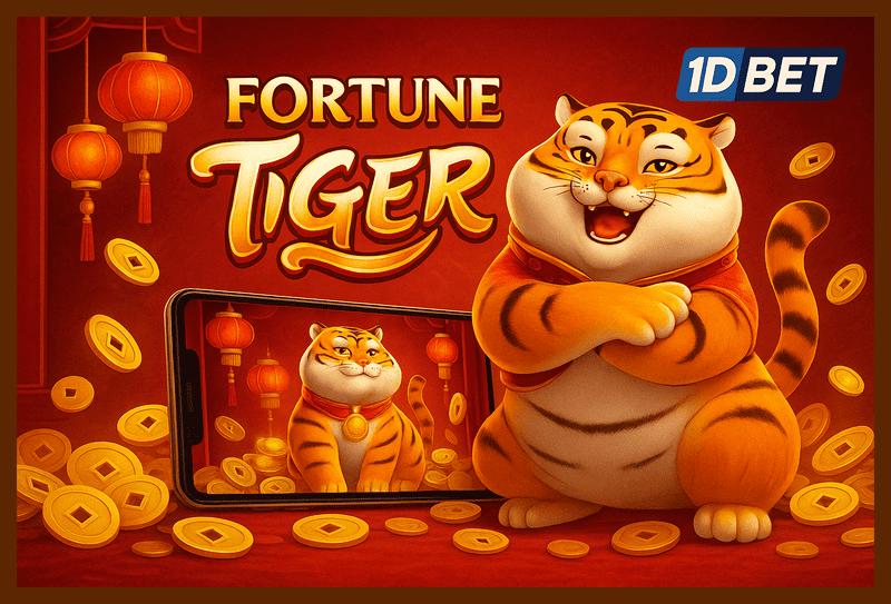 Fortune Tiger é um jogo imperdível no 1DBET Casino