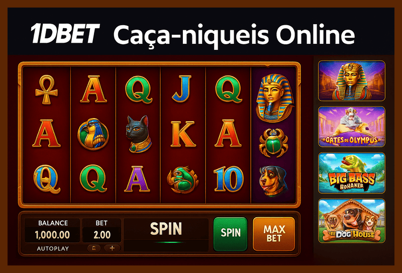 Jogos de Slot no Casino Online 1DBET