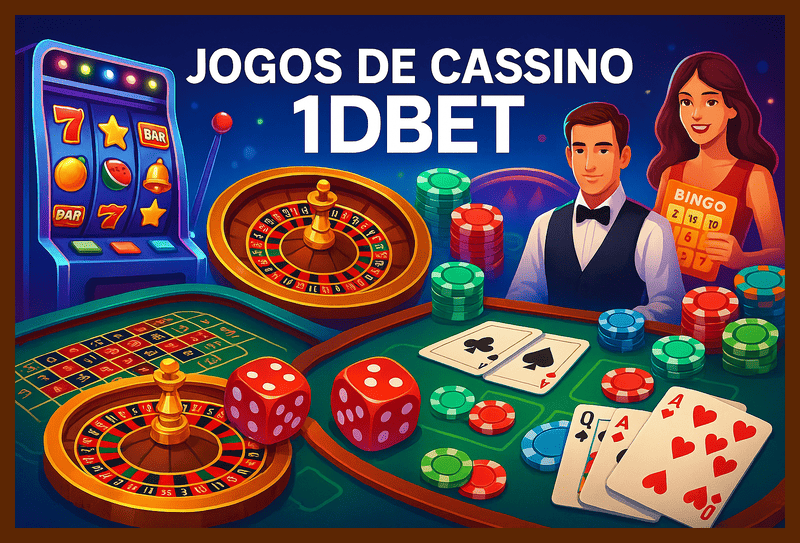 Jogos de cassino online 1DBET